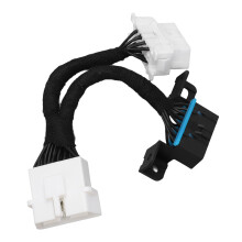 Dugasz - dugasz adapter, OBD2 elosztó hosszabbító kábel 4Car diagnosztikai eszközhöz, kettős csatlakozási lehetőség 16 tűs OBDII
