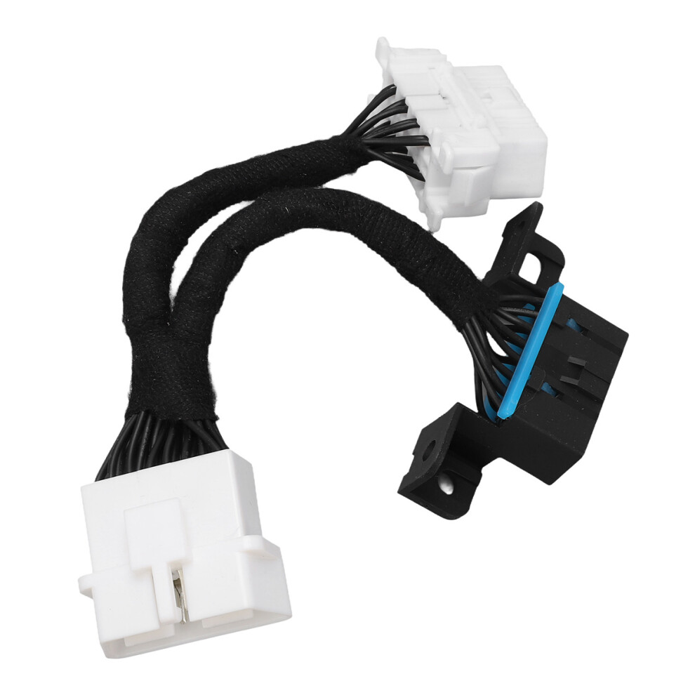 Male To Dual Female Adapter, Obd2 Splitter Extension Cable 4 Car Diagnostic Tool, Dual Connection Capability W/ 16Pin Obdii Interface 9139052772403