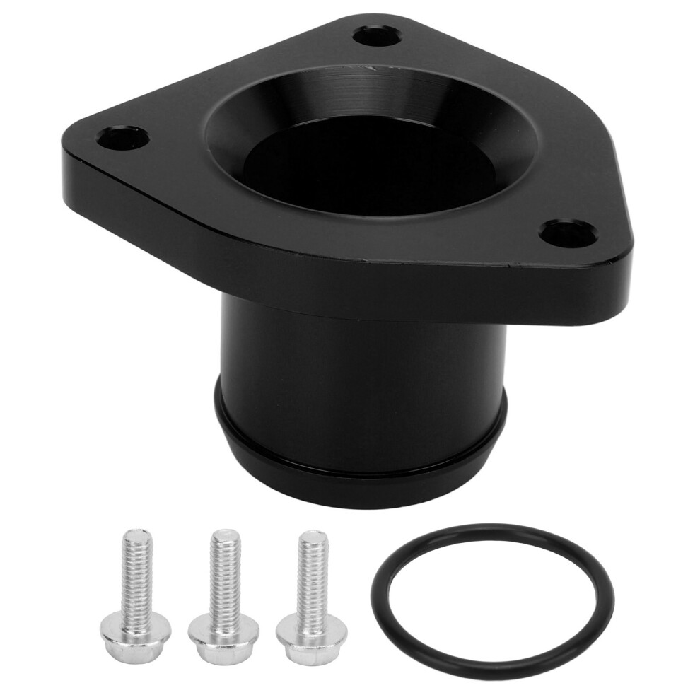 Billet Aluminum Thermostat Housing Forged 6061 T6 W/ Leak Proof Seal & Cnc Precision Machining Corrosion Resistant Wear Resistant Direct Replacement 9139052788305