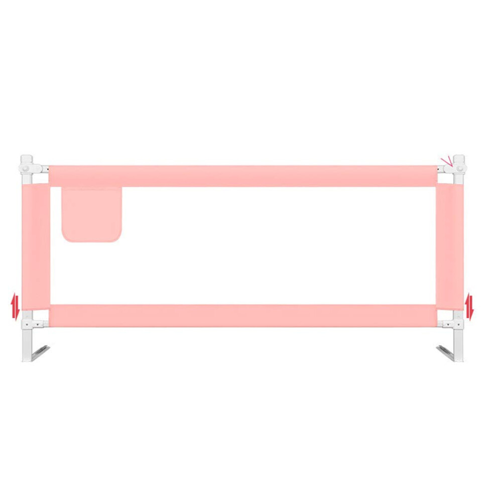 Bed Rail for Toddlers with Seamless Safety Design and Mesh Guard, 180cm Universal Fit