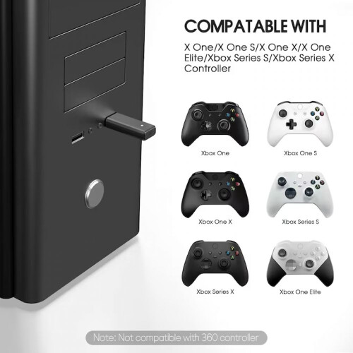 Ασύρματος προσαρμογέας για χειριστήριο Xbox, απρόσκοπτη συμβατότητα, ασύρματος 1