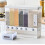 Wall Mounted Cereal and Rice Dispenser, SixSection 22lb Storage with OnePress Grain Release 1