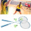 Badmintonschläger für 2 Spieler, superleicht, 14