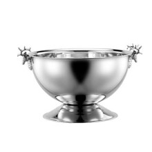 Stainless Steel Ice Bucket Large Size for Home Bar Champagne Wine Beer, Metal Ice Bucket