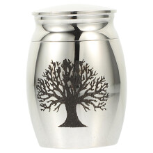 Cremation Urn For Pet Ashes, Wide Opening Cinerary Casket, Secure Lid Memorial Box, Smooth Surface Keepsake, Ash Storage