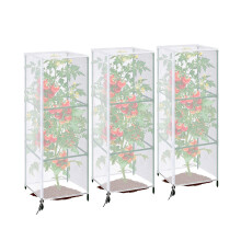 Modifizierbare Tomatenkäfig-Überdachungen, reißfestes-3er-Pack