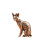 Metallkatzen-Dekorfiguren, Tierstatue, Katzen, dekorative 1