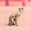 Metallkatzen-Dekorfiguren, Tierstatue, Katzen, dekorative 7