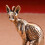Metallkatzen-Dekorfiguren, Tierstatue, Katzen, dekorative 6