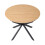 Living And Home 100-140cm Extendable Dining Table | Melamine-Faced MDF Tabletop and Metal Legs 3