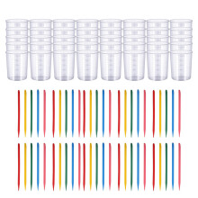 Robustes Rührbecher-Set aus Kunstharz für professionelle-100 ml