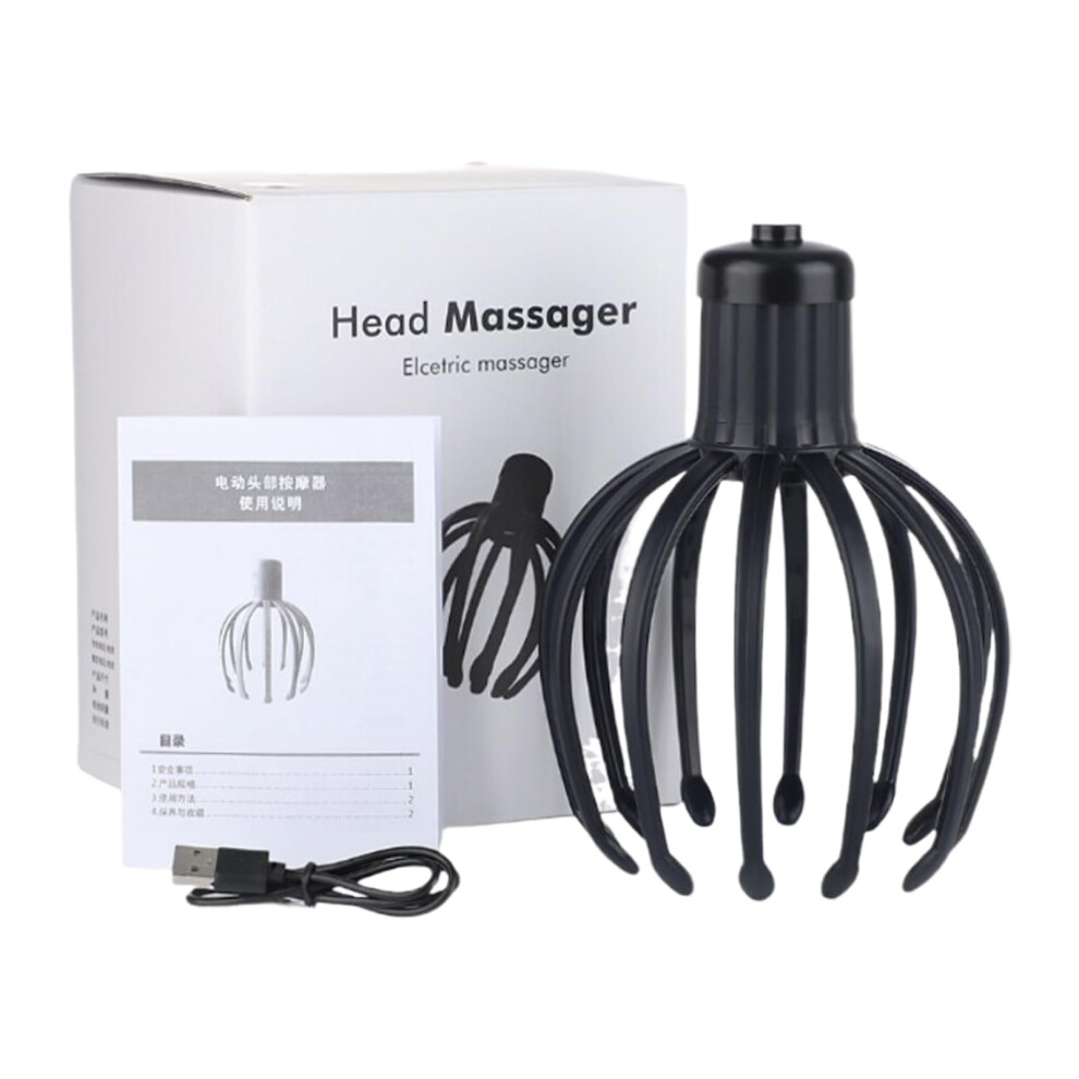 Electric Head Massage Claw  Octopus Scalp Massager, Claw Design Scalp Massager for Deep Relaxation, Daily Use