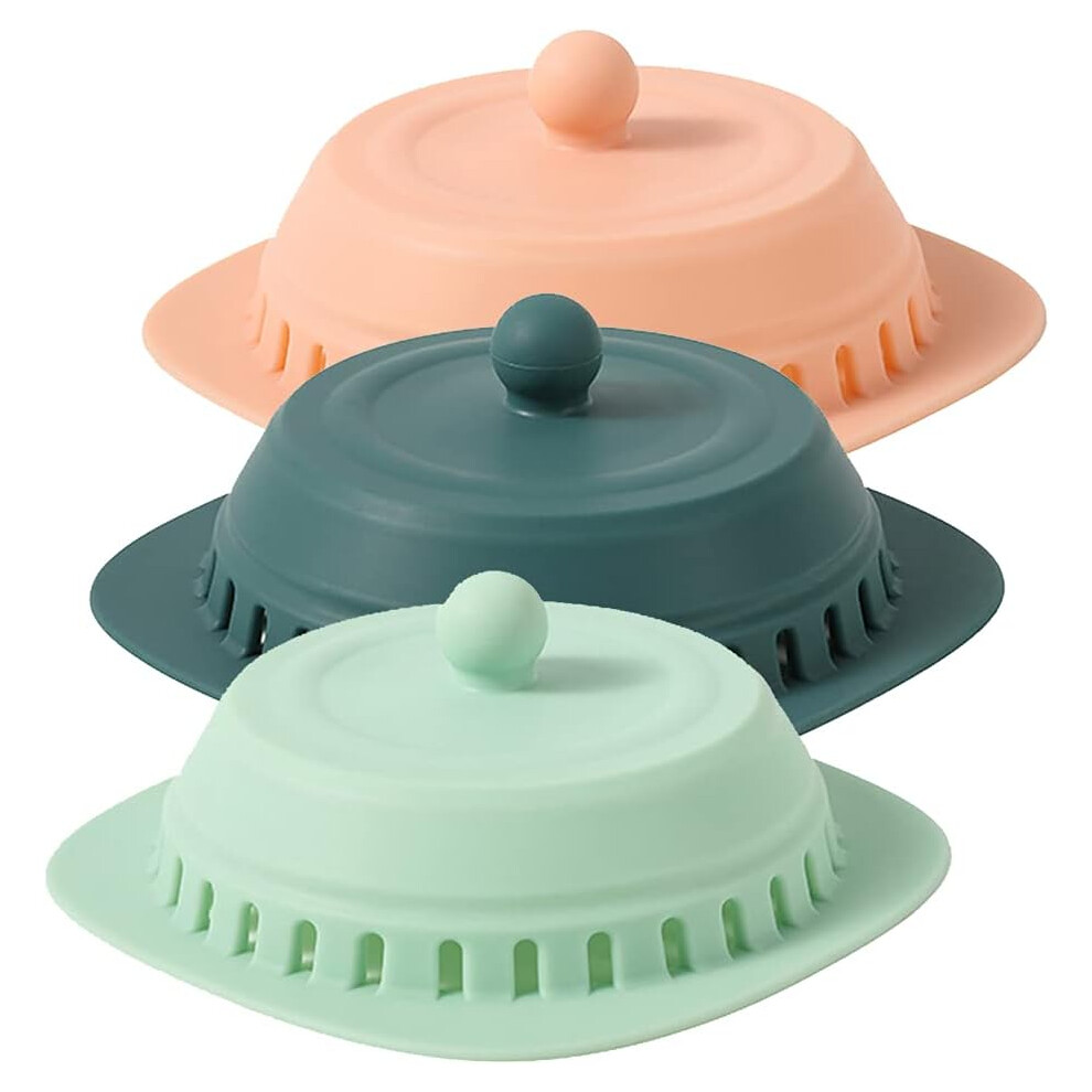 Sophisticated Silicone Sewer Plug, Non-Slip Silicone Ensuring A Secure Grip On Standard Drains, Offering A Rust-resistant Solution For Your Bathroom A