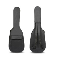 Waterproof Padded Guitar Gig Bag for Electric Bass with Durable Carrying Case and Accessory Pockets