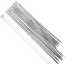 20Pz Set Aghi Cucito in Metallo Argento Per Bambole E Tessuti Pesanti