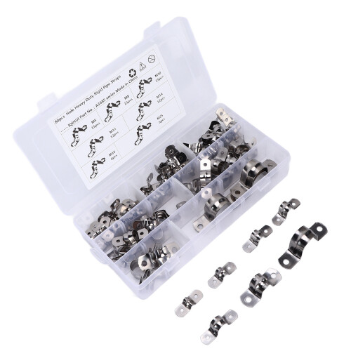 Σφιγκτήρες ιμάντα σωλήνων, Universal U Bracket U Clip Fastener Kit, Αντιοξειδωτική απόδοση, 1