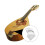 1Conjunto Peça De Metal Resistente Para Mandolin 8 Cor Prateada 5
