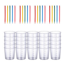 Harzmischbecher-Set mit Messmarkierung für-200 ml