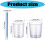 Harzmischbecher-Set mit Messmarkierung für-200 ml 3