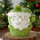 Heat Resistant Elastomer Cast Christmas Theme Baking Tool-5403 6