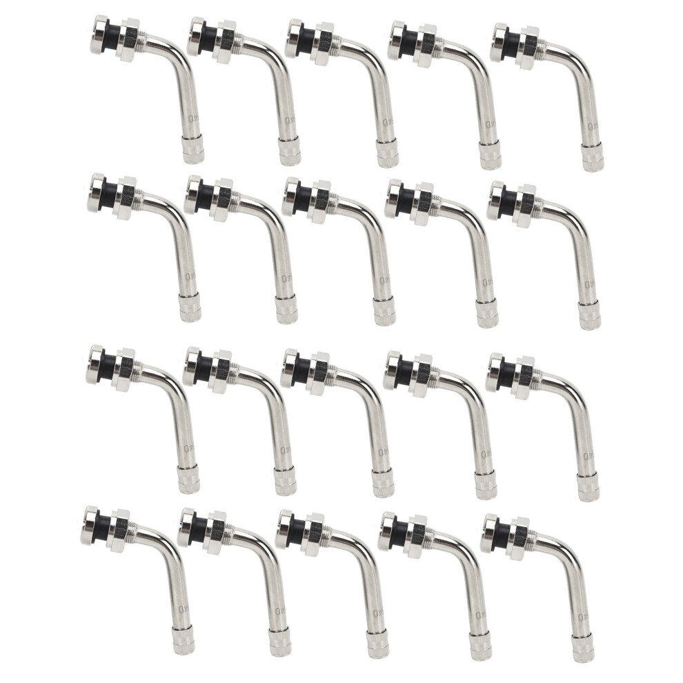 Highly Durable Valve Stem Extensions, Rustproof Aluminum 60 Degree Bend Valve, Valve Stem Extenders For And Heavy Trucks, Trailers, Rvs Light 9139052773509