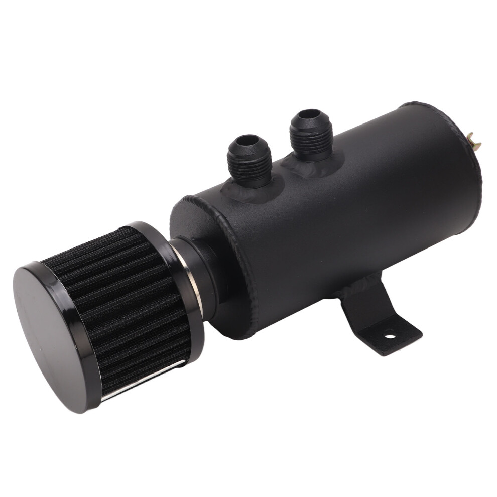 Baffled Reservoir Oil Catch Can Aluminum Construction W/ Breather Filter Tig Welded Universal Fitment Drain Valve Oil Separation High Capacity Engine 9139052789531