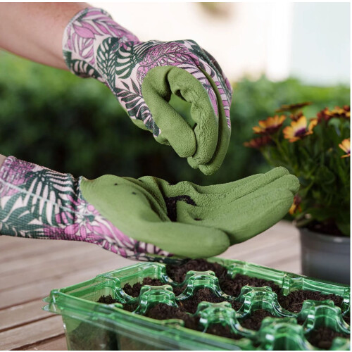 Westland Kent & Stowe Triple Pack Botanical Weeding Gloves Medium 1