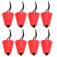 Función de drenaje Fácil de quitar Diseño con cordón Material de silicona resistente Tapones de desagüe universales para kayak Tapones de kayak