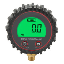Digitale bandenspanningsmeter voor 4 voertuigen, geavanceerde nauwkeurigheid, 3-255 PSI digitale bandenspanningsmeter met schakelbare functie voor 4