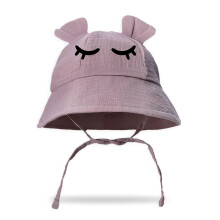 Chapeau de seau de pépinière de bébé d’enfant en bas-taro violet