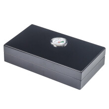 Cedar Wood Cigar Box Solid Wood Humidor Holds About Four Cigars Portable Small Cigar Storage