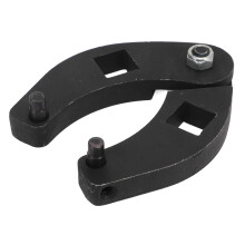Chave universal ajustável para cilindro hidráulico, chave para porca de fixação, aço de alta resistência, compatível com a maioria dos