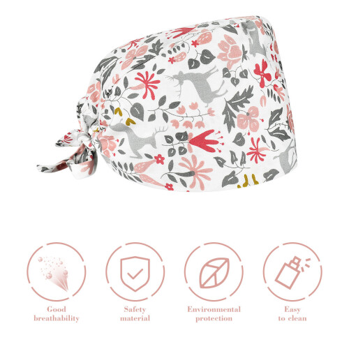 Gorro De Para Trabajo Quirúrgico Cómodo 2