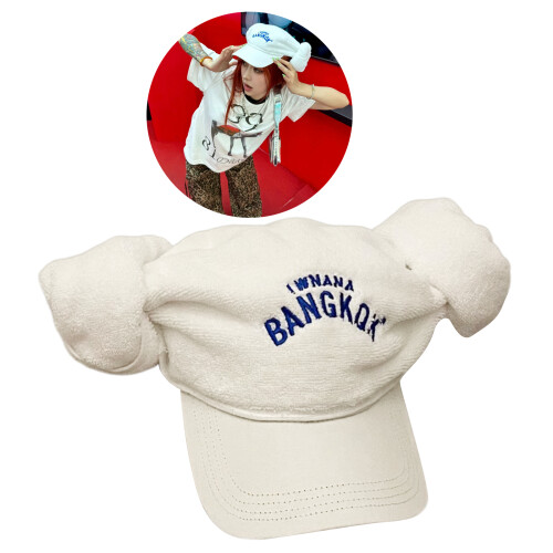 Chapeau de Baseball avec lettres brodées, serviette à la mode, 1