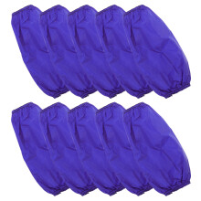 5Pares Elásticas Para Braços PVC À Prova De Óleo Roxas