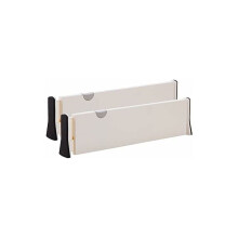 Organisateurs de tiroirs pratiques, design extensible et élégant compatible avec la plupart des tiroirs et placards, séparateurs sécurisés pour