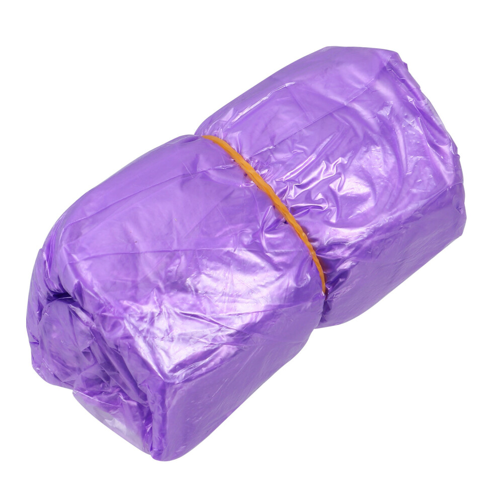 200Pz Copriscarpe Usa E Getta Pe Viola Spessi Anti Sporco Antiscivolo-image