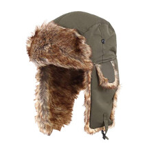 Gorro de aviador elegante, diseño moderno, material duradero, resistente al viento, con orejeras para invierno, ideal para actividades al aire libre.