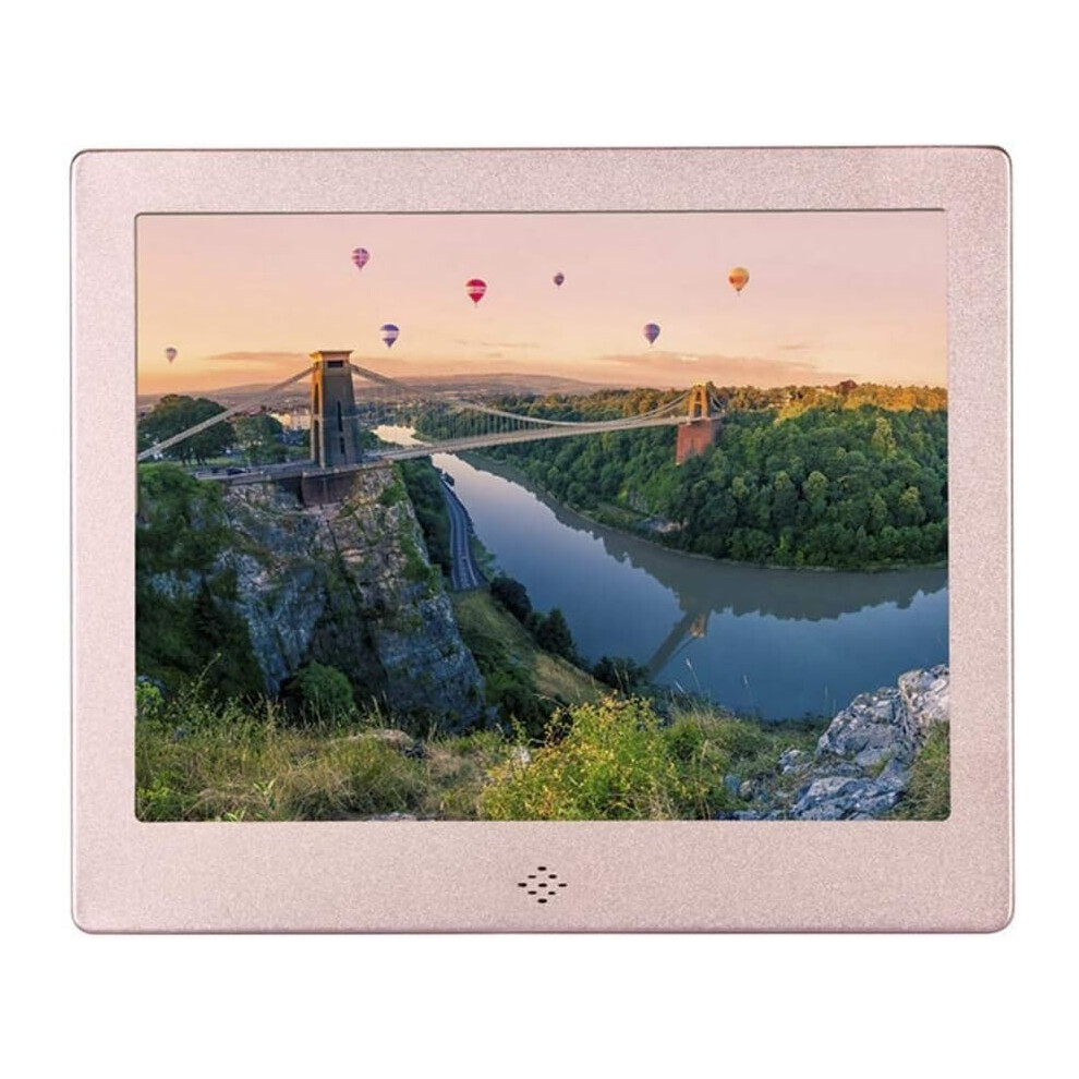 Photo Frame Video Machine Rose Hd Digital Photo Frame Electronic Album Video Player Advertising Machine Gold 9412369509642