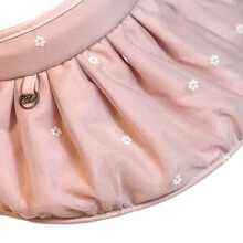 Chapeau de soleil d'extérieur imprimé floral, visière-Rose