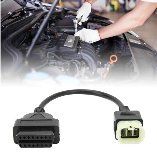 CANBUS Cable 4 Motorcycle Diagnostics OBD2 Diagnostic Adapter w/ ECU Tune Fault Code Reader Programming Reading Code Data Transmission Plug & Play 2