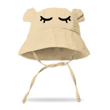 Chapeau de bébé en bas âge, chapeau de pêcheur doux,-Café léger