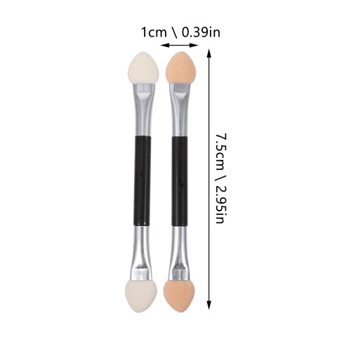 20Ud De Doble Extremo Desechables Para Maquillaje Mujer 1
