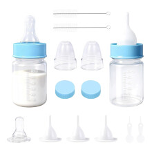 Pet Nursing Feeders Bottle Set Anti-Choking Pet Feeding Bottle