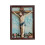 Jesuses Christus beeldje met frame Jesuses kruisbeeld standbeeld 1