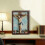 Jesuses Christus beeldje met frame Jesuses kruisbeeld standbeeld 2