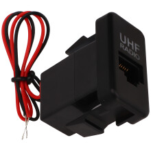 UHF-doorvoeraansluiting voor autoradio's, blauwe LED-doorvoeraansluiting met kortsluitbeveiliging, hoogwaardige RJ45-aansluiting voor FJ Cruiser