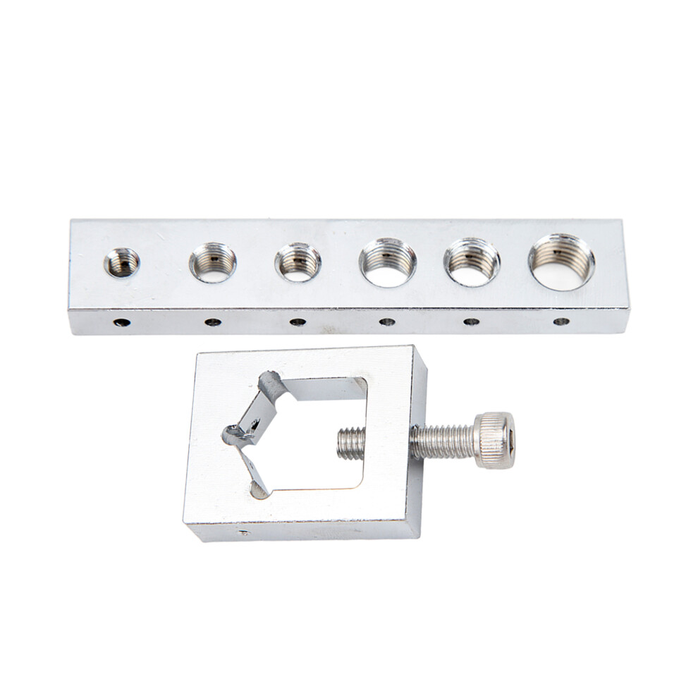 Drill Jig Kit For Locking Wire Avoid Drill Bit Breakage Carbon Steel Construction For Durability Fast And Accurate Cross Drilling Metal Tool 9139052773721