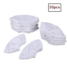 Panos de reposição de longa duração para limpador a vapor, panos de microfibra para limpeza de múltiplas superfícies, troca fácil de pano
