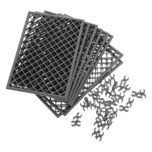 8Pz Mini Recinzione Decorativa in Per Scenari E Gioco